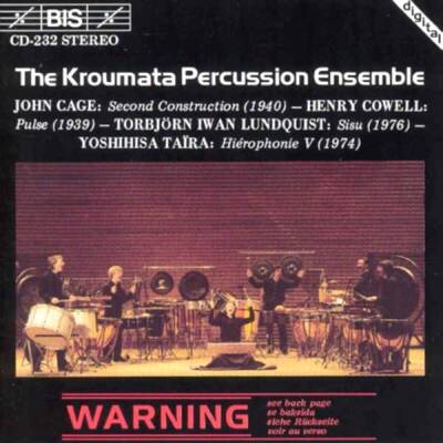 Cage John - Kroumata: Cage, Cowell (Kroumata Percussion Ensemble)