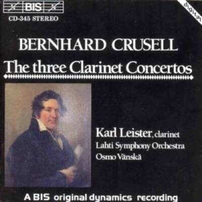 Crusell Bernhard Henrik - Klarkonz Nr 1-3 (Leister)