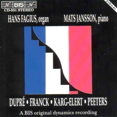 Dupre Marcel - Organ and Piano (Jansson Mats / Fagius Hans)