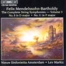 Mendelssohn Bartholdy Felix - Streichersinf vol 3 (Markiz...