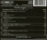 Ysaye Eugene - Sonaten f.Violine solo op27 (Kavakos...