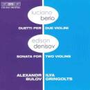 Berio Luciano / u.a. - Duetti per 2 violini (Gringolts /...