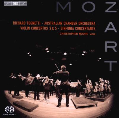 Mozart Wolfgang Amadeus - Violinkonz.3&5/Sinf.Concertant (Tognetti Richard)