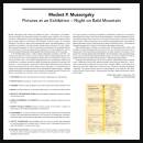 Mussorgsky Modest - Bilder einer Ausstellung / Eine Nacht auf dem kahlen Berge (Markevitch Igor / GOL)