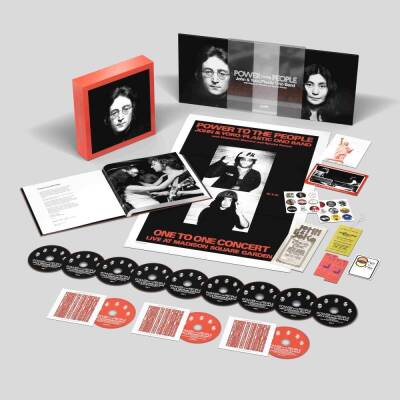 John & Yoko,Plastic Ono Elephant´s Memory Band - Power To The People (Ltd. 9CD & 3 Blu-ray Boxset)