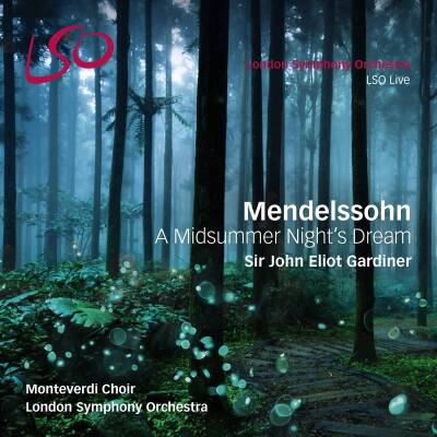 Mendelssohn Bartholdy Felix - Midsummer Night´s Dream & pabd (Gardiner John Eliot)