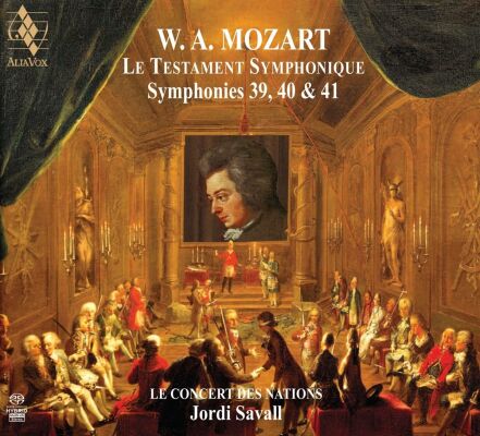 Mozart Wolfgang Amad - Symphonies 39, 40 & 41 (Savall/Le Concert De)