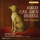 Bach Cp/Hasse/Hertel - Cello Concertos (Rudin Alexander)