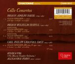 Bach Cp/Hasse/Hertel - Cello Concertos (Rudin Alexander)