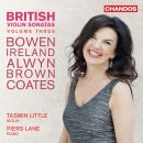 Bowen/Ireland/Alwyn/Brown/Coates - British Violin Sonatas, Vol. 3 (Little/Lane)