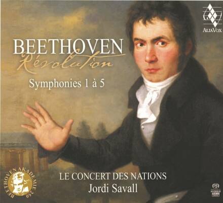 Beethoven Ludwig van - Révolution - Symphonies 1 à 5 (Savall Jordi / Concert des Nations Le)