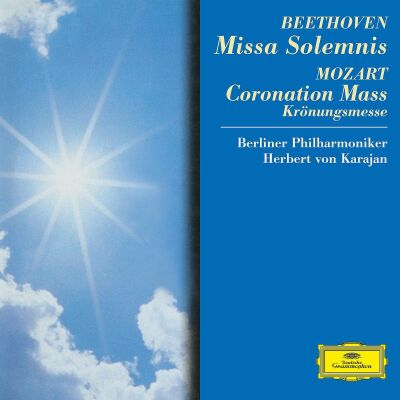 Beethoven Ludwig van / Mozart Wolfgang Amadeus - Missa Solemnis / Krönungsmesse (Janowitz Gundula / Ludwig Christa / Wunderlich Fritz / Karajan Herber