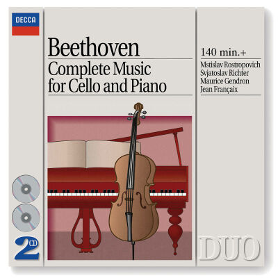Beethoven Ludwig van - Cellosonaten 1-5 (Ga / Rostropowitsch Mstislav / Richter Svjatoslav / u.a.)