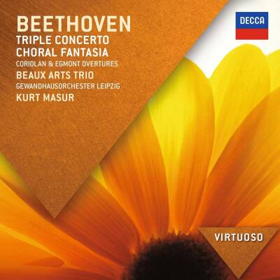 Beethoven Ludwig van - Beethoven: Tripelkonzert, Chorfantasie (Beaux Arts Trio / Masur Kurt / u.a.)