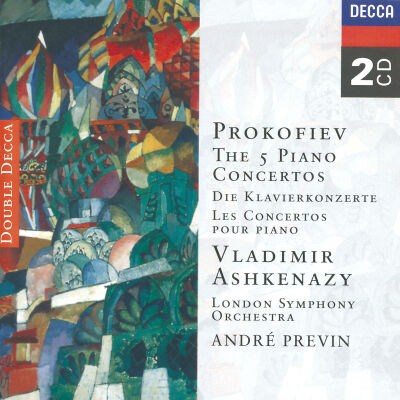 Prokofiev Sergey - Klavierkonzerte 1-5 (Ashkenazy Vladimir / Previn Andre / LSO)