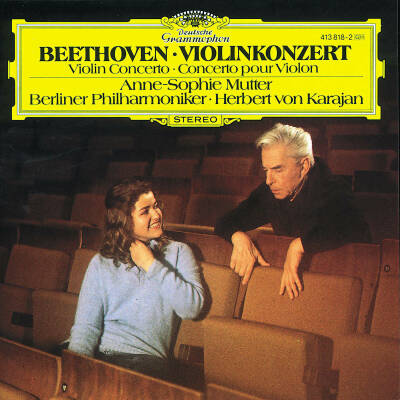 Beethoven Ludwig van - Violinkonzert Op.61 (Mutter Anne-Sophie / Karajan Herbert von u.a.)