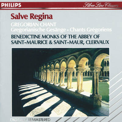 Gregorianik - Salve Regina / Gregorianische Gesänge (Benediktinerabteien Clervaux / Silverline)