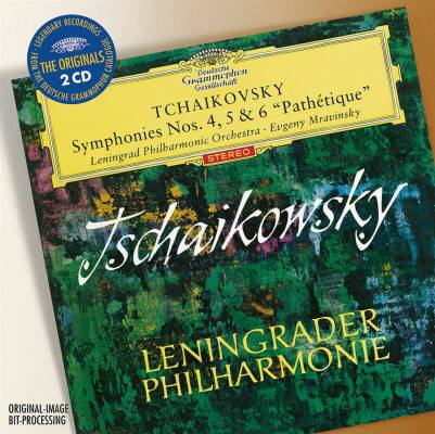Tschaikowski Pjotr - Sinfonien 4,5,6 (Mravinsky Yevgeny / Leningrad Philharmonic Orchestra / The Originals)