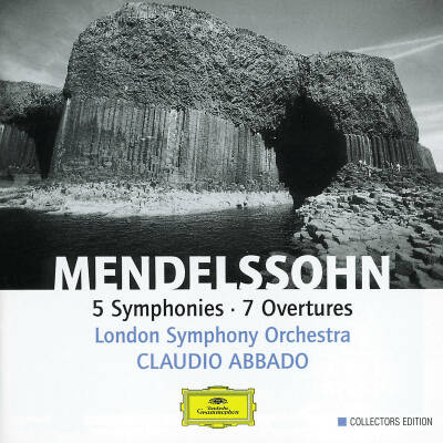 Mendelssohn Bartholdy Felix - Sinfonien 1-5 (Abbado Claudio / LSO / u.a. / Ga / /Ouvertüren / Collectors Edition)
