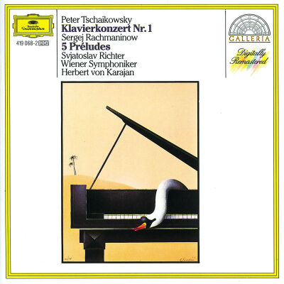 Rachmaninov Sergei / Tschaikowski Pjotr - Klavierkonzert 1 / 5 Preludes (Richter Svjatoslav / Karajan Herbert von / WSY)