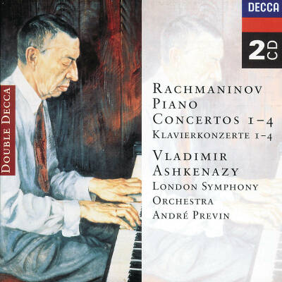 Rachmaninov Sergei - Klavierkonzerte 1-4 (Ashkenazy Vladimir / Previn Andre u.a. / Ga / Double Decca)