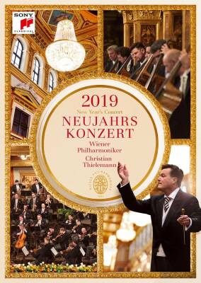 Strauss Johann (Sohn / / Strauss Johann / u.a. - Neujahrskonzert 2019: Dvd (Thielemann Christian / WPH / DVD Video)