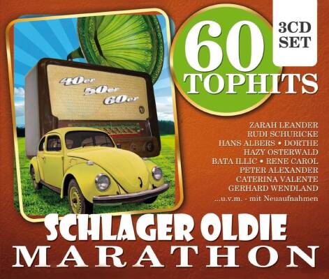 60 TOP HITS SCHLAGER OLDIE (Diverse Interpreten)