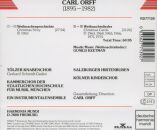 Orff Carl / Tölzer Knabenchor / Keetmann Gunild - Weihnachtsgeschichte Und: Lieder