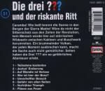 Drei ???, Die - 051 / Und Der Riskante Ritt