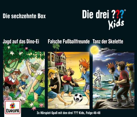 Drei ??? Kids, Die - 016/3er Box (Folgen 46 / 47 / 48)