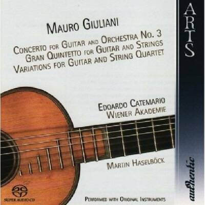 Giuliani - Concerto For Guitar & Orchestra 3 (Catemario)