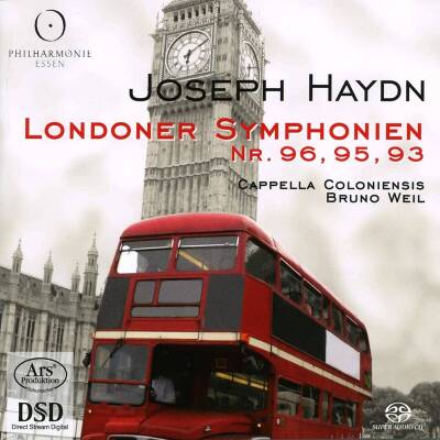 Haydn Joseph - Londoner Symphonien 1-3 (Cappella Coloniensis / Weil Bruno)