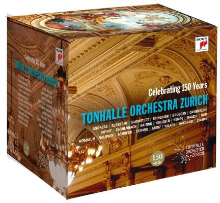 Beethoven Ludwig van / Bruckner Anton u.a. - 150Th Anniversary Edition: 14 CD (Tonhalle-Orchester Zürich / 50th 150Th Anniversary Edition: 14 CD)
