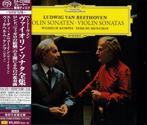 Beethoven Ludwig van - Violin Sonaten (Menuhin Yehudi / Kempff Wilhelm)