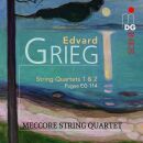 Grieg Edvard (1843-1907 / - String Quartets 1 & 2...