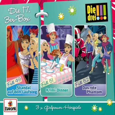 Drei !!!, Die - Die 17. 3er Box (Folgen 49 / 51 / 52)