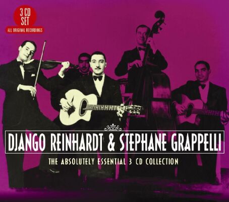 Reinhardt Django & Stephanie Grappelli - Absolutely Essential 3 CD Collection